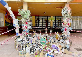 Actividad Plástica en el Patio